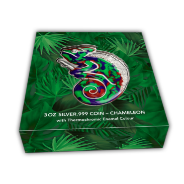 Chameleon 5$ 3oz Barbados 2023