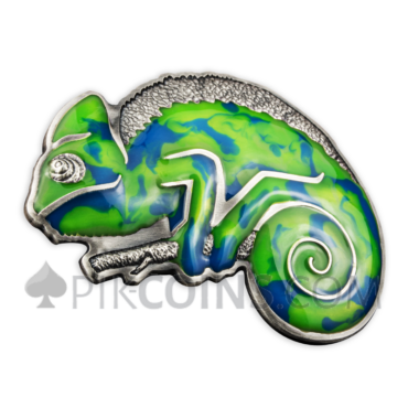 Chameleon 5$ 3oz Barbados 2023