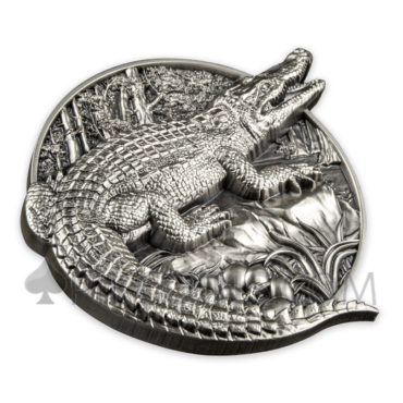 Crocodile 100 Francs 5oz Burundi 2023