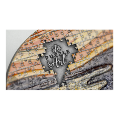 The Scream - Edvard Munch - soPuzzle Art 3000 Francs CFA 3oz Cameroon 2022