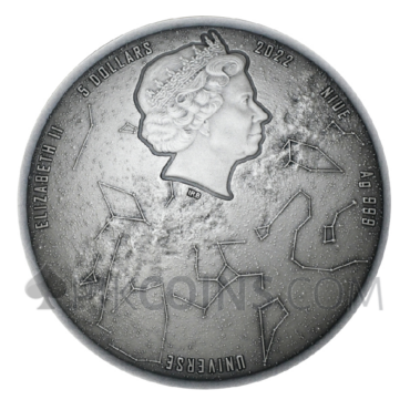 Milky Way - Universe 5$ 2oz Niue 2022