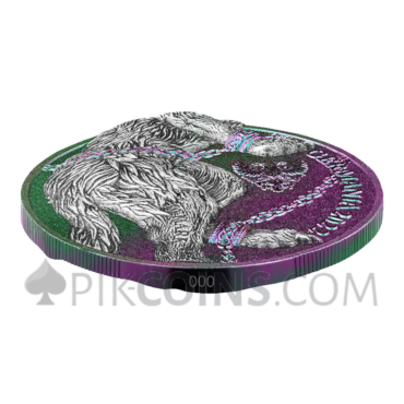 Germania Beasts - Fenrir Ultra Double High Relief 2oz silver BU