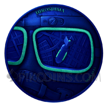 Hiroshima - Human Tragedies 5$ 2oz Niue 2022