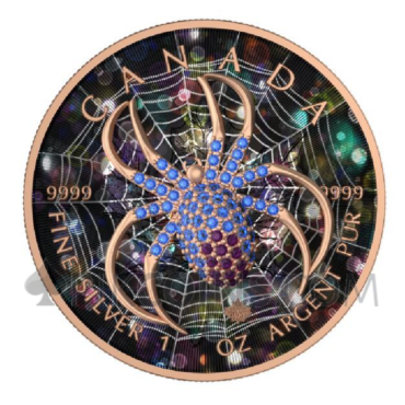 Maple Leaf Gold Spider 5 CAD 1oz Canada 2022