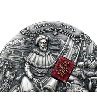 Marco Polo - Famous Explorers 5$ 2oz Niue 2022