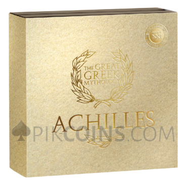 Achilles - The Great Greek Mythology 2000 Francs CFA 2oz Republic of Cameroon 2023