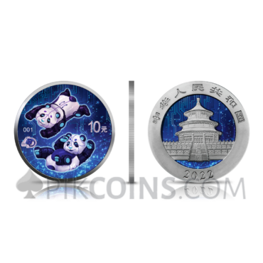 Panda - Artificial Intelligence 10¥ 30g 2022 (UV Effect)