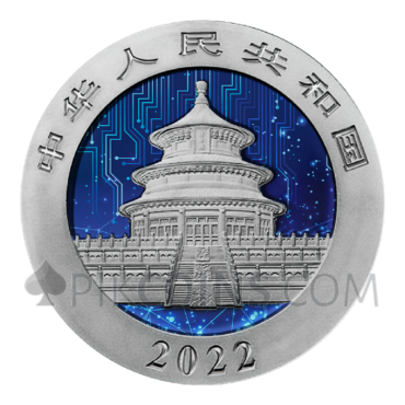 Panda - Artificial Intelligence 10¥ 30g 2022 (UV Effect)