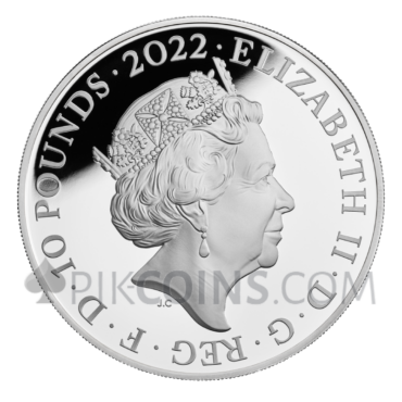 The Rolling Stones 10£ 5oz United Kingdom 2022