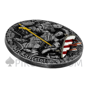 Sir Lancelot - Camelot 5$ 2oz Niue 2022