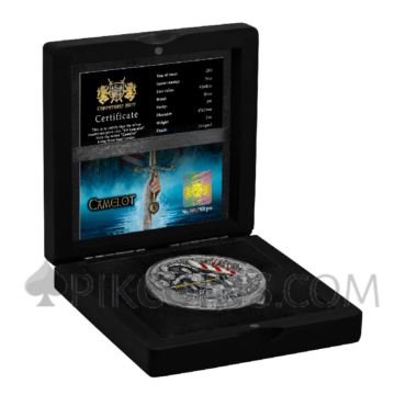 Sir Lancelot - Camelot 5$ 2oz Niue 2022