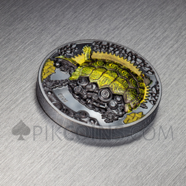 Mechanical Turtle 2000 Togrog Mongolia 3oz 2022