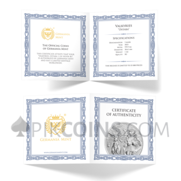 Valkyries - Ostara 1oz silver 2023