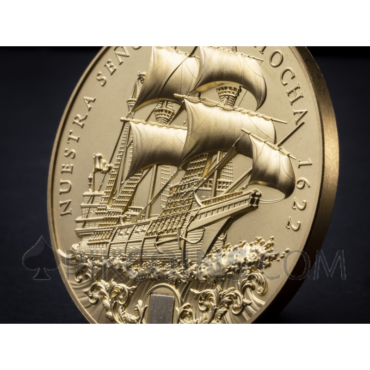Nuestra Senora de Atocha - Gold Plated 5$ 2oz Niue 2022