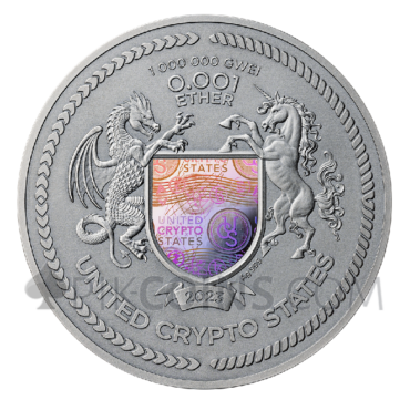Binary Puma - 0,001 Ether 2oz United Crypto States 2023