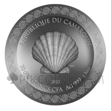 Birth of Venus 10000 Francs CFA 1kg Republic of Cameroon 2023