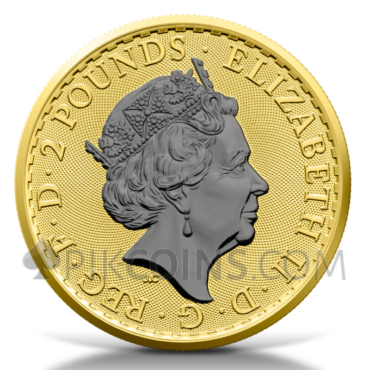 Britannia Queen and King 2 Coins Set 2x2 Pounds 2x1oz Great Britain 2023