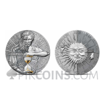Chronos - Dual Essence 2000 Francs CFA 2oz Republic of Cameroon 2023