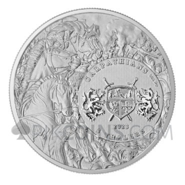 Four Horsemen of Apocalypse - White Horse 1oz silver 2023