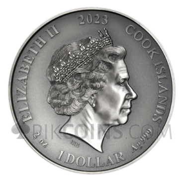 Freyr - The Norse Gods Series 1$ 2oz Cook Islands 2023