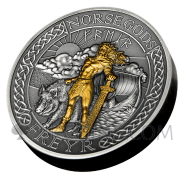 Freyr - The Norse Gods Series 1$ 2oz Cook Islands 2023
