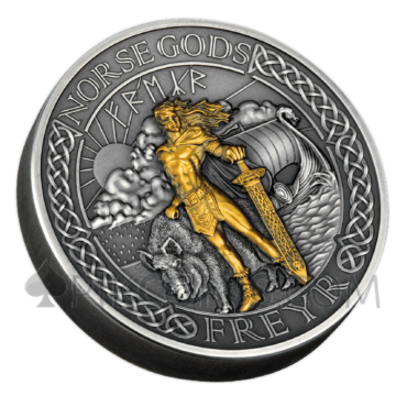 Freyr - The Norse Gods Series 1$ 2oz Cook Islands 2023