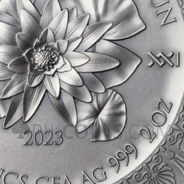 Leda and the Swan - Celestial Beauty 2000 Francs CFA 2oz Republic of Cameroon 2023