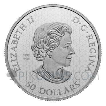 Maple Leaves in Motion 50$ 5oz Canada 2023