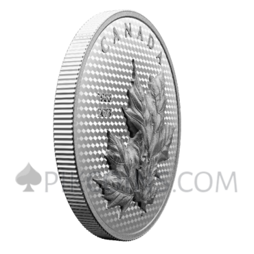 Maple Leaves in Motion 50$ 5oz Canada 2023