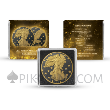 American Eagle - Golden Ring 1 USD 1oz USA 2023