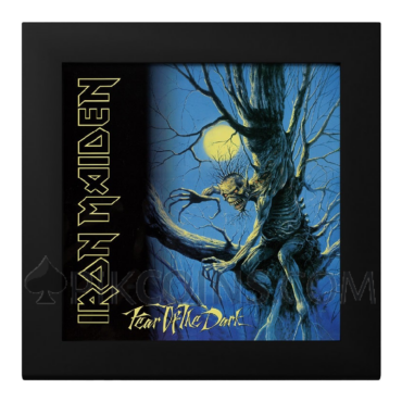 Iron Maiden - The Fear of the Dark 5$ 1oz Cook Islands 2022