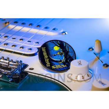 Iron Maiden - The Fear of the Dark 5$ 1oz Cook Islands 2022