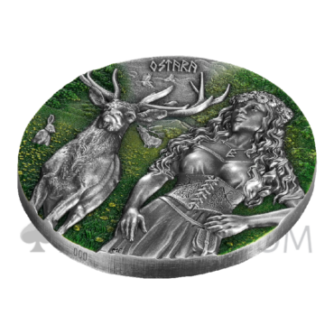 Valkyries - Ostara 2oz silver Ultra High Relief 2023