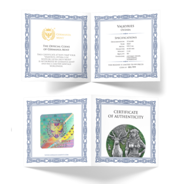 Valkyries - Ostara 2oz silver Ultra High Relief 2023