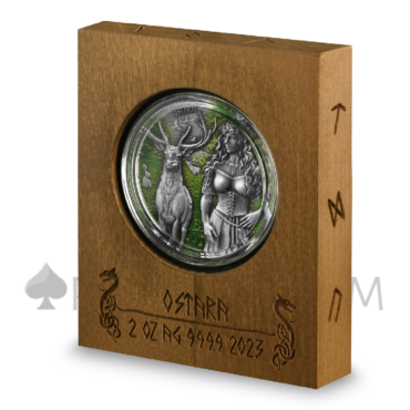 Valkyries - Ostara 2oz silver Ultra High Relief 2023