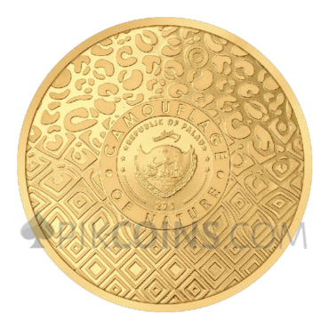 Zebra - Camouflage of Nature Special Edition 20$ 5oz Palau 2023