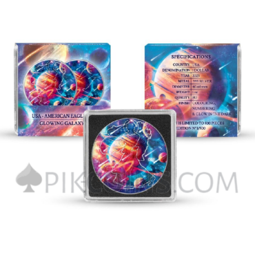 American Eagle 1 USD 2023 - Glowing Galaxy (Glow in the dark)