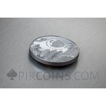 Paladin Panda - 40th Anniversary of Panda Coins 20$ 3oz Palau 2022