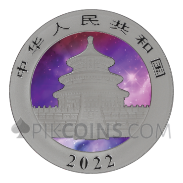 Panda 10 Yuan 2022 - Glowing Galaxy