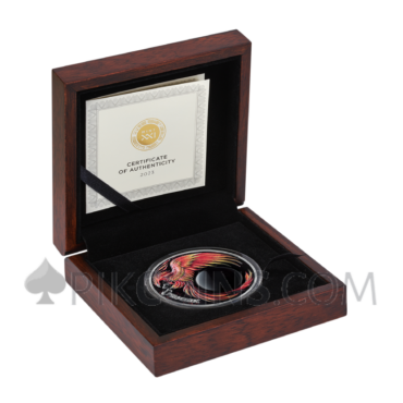 Phoenix - Chronicles of Fire 10 Cedis 2oz Republic of Ghana 2023