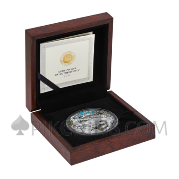 Ride your luck - Lucky Coin 2000 Francs CFA 2oz Republic of Cameroon 2023
