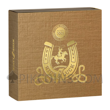 Ride your luck - Lucky Coin 2000 Francs CFA 2oz Republic of Cameroon 2023