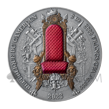 Roman Empire - The Legacy of the Greatest Empires 2000 Francs CFA 2oz Republic of Cameroon 2023