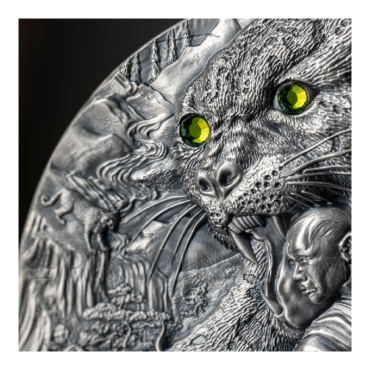Shaolin Kung Fu Leopard - Martial Arts Styles 5$ 2oz Niue 2023