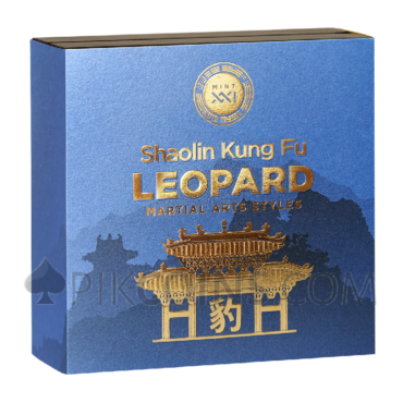 Shaolin Kung Fu Leopard - Martial Arts Styles 5$ 2oz Niue 2023