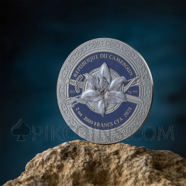 Valkyrie - Femina Bellator 2000 Francs CFA 2oz Republic of Cameroon 2023