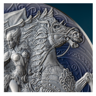 Valkyrie - Femina Bellator 2000 Francs CFA 2oz Republic of Cameroon 2023