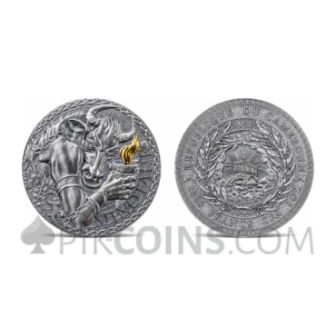 Minotaur - The Great Greek Mythology 1000 Francs CFA 1oz Republic of Cameroon 2023