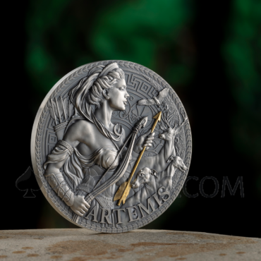 Artemis - The Great Greek Mythology 3000 Francs CFA 3oz Republic of Cameroon 2023