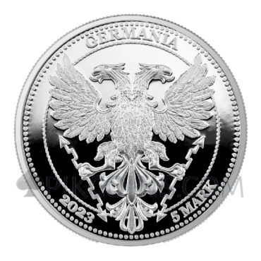 Beech Leaf Proof 5 Marks 1oz 2023